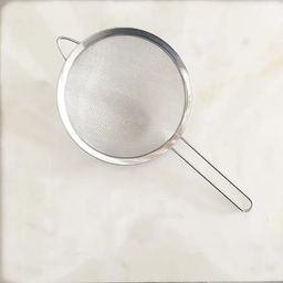 Peneira De Cozinha De Aço Inoxidavél De Duas Camadas