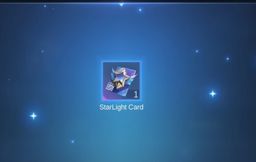 Starlight card