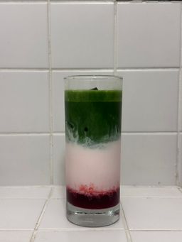 Strawberry Matcha Latte
