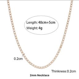 Diamond Tennis Necklace 