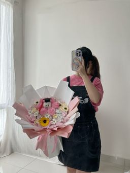 (GP008) Graduation Ping Pong Mixed Bouquet 