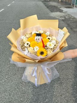 (GP008) Graduation Ping Pong Mixed Bouquet 