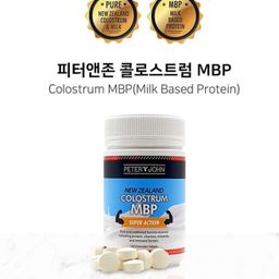 [청소년 성장]  *피터앤존* 콜로스트럼 MBP(초유단백질) 120정(3-4개월분) | [Teen Growth] *Peter&John* Colostrum Protein(120tabs)