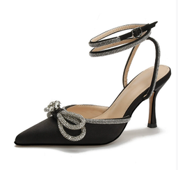 Summer closed toe high-heels