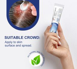 Sumifun Tea Tree Oil Tinea Capitis Cream, Anti-Itch Antibacterial Scalp Cream