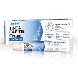 Sumifun Tea Tree Oil Tinea Capitis Cream, Anti-Itch Antibacterial Scalp Cream
