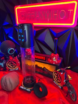 Bomba Agrandadora de pene electrónica + ToTo realista 