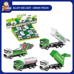 ALLOY DIE-CAST GREEN TRUCK