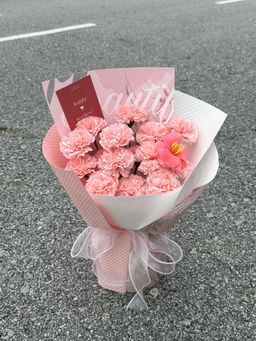 Mother’s Day Pink Carnation Bouquet 