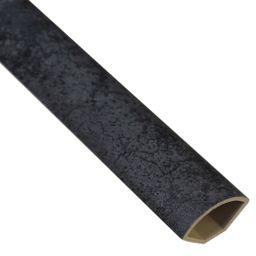 Oil Slate SPC Quarter Round Trim 2400mm x 28mm