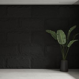 Midnight Black PU Stone 1200mm x 600mm