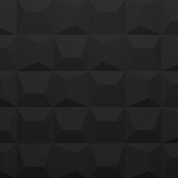  Midnight Black PU Stone Cube 1200mm x 600mm