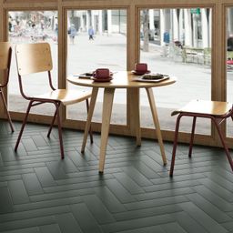 Stromboli 9.2 x 36.8 Viridian Green Matt