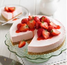 Cheesecake baked & Unbaked