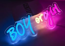 Boy or Girl Neon Sign