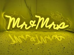 Mr&Mrs Neon Sign