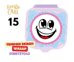 Bento Cake #15 Senyum