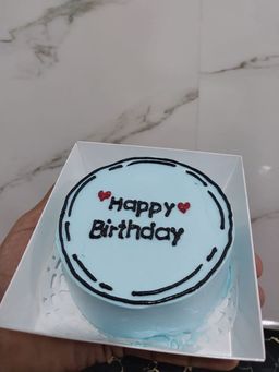Cartoonic Bento Cake #Happy Birthday Blue