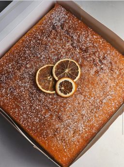 Sour cream buttercake