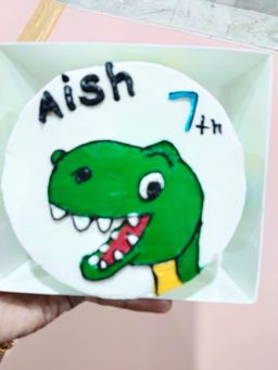 Cartoonic Bento Cake #Dinasour