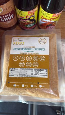Brown Monkfruit Erythritol Blend Granules