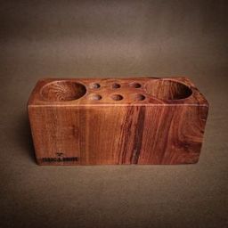 Stationary Holder | Kafur Wood | 19 *6.5*8 cm