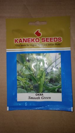Okra Seeds Smooth Green 10 grams