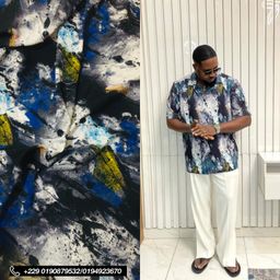 Tissu crêpe : VENDU ❌❌❌