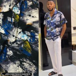 Tissu crêpe : VENDU ❌❌❌