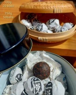 Puer Tea Organic fairtrade Mini Balls | 仁悅™普洱小沱茶 （有機公平貿易）
