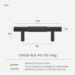 BLACK - 130MM
