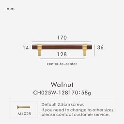 WALNUT - 170MM