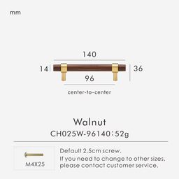 WALNUT - 140MM