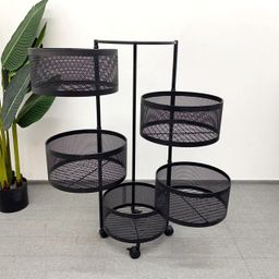 BLACK, 5 LAYER ROUND