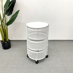 WHITE, 3 LAYER ROUND