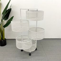 WHITE,5 LAYER ROUND