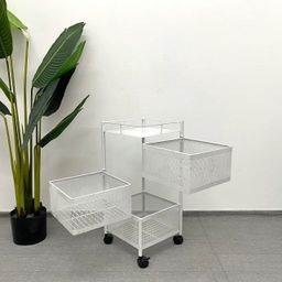 WHITE, 3 LAYER SQUARE
