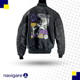 Alpha Bomber Skylab Black