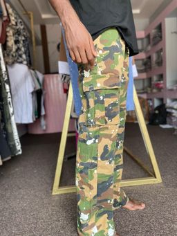 Pantalon Cargo Treillis 