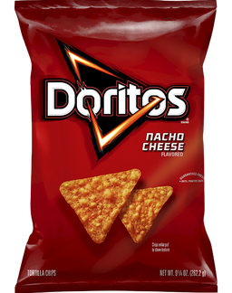 Doritos, Nacho Cheese Flavored, Tortilla Chips