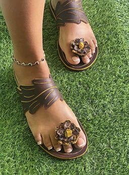 Brown and Yellow