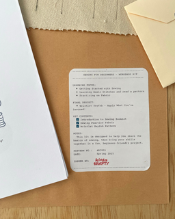 Sewing for Beginners Workshop