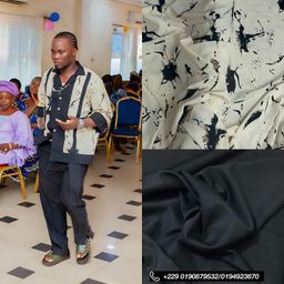 Tissu crêpe : VENDU ❌❌❌