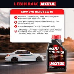 MOTUL 6100 SYN-NERGY 5W-40 4L