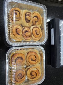 Sourdough Cinnamon Rolls with Icing