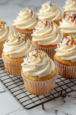 Cupcakes - Decadent Whipped cream