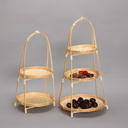 RATTAN BASKET ROUND