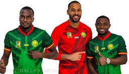 LION BLOOD 2025 – Maillot Extérieur Cameroun (Marque ONE)