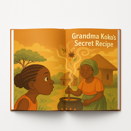 Grandma Koko’s Secret Recipe – Cooking up wisdom from the past.