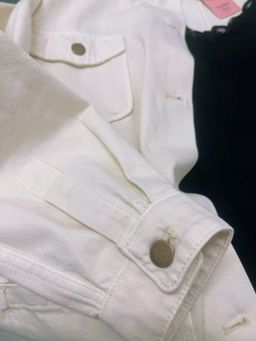 现货 甜酷造型 宽松牛仔外套